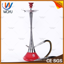 Stainless Steel Small Pretty Waist Big Bowl of Silicone Tube Bottle Pipes of Smoke Hookah Shisha Charcoal Water Pipe Smoking Tobacco